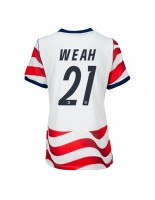 Yhdysvallat Timothy Weah #21 Kotipaita Naisten MM-kisat 2026 Lyhythihainen